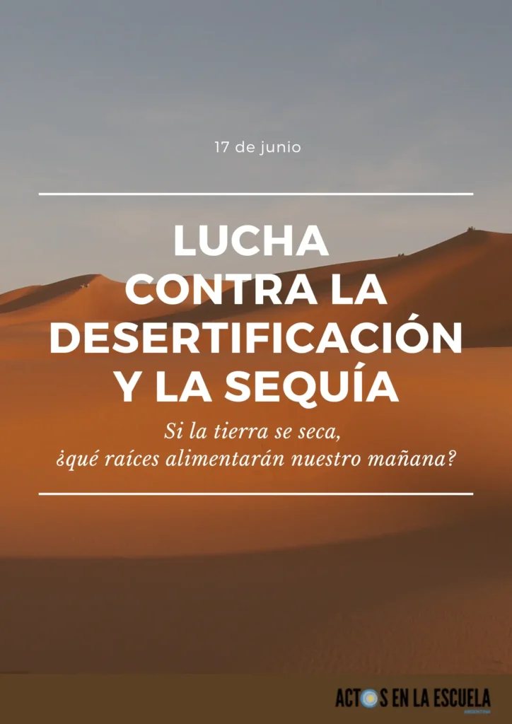 lucha contra la desertificación y la sequía