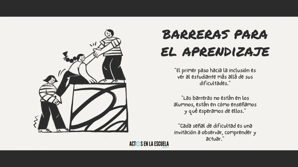 barreras para el aprendizaje