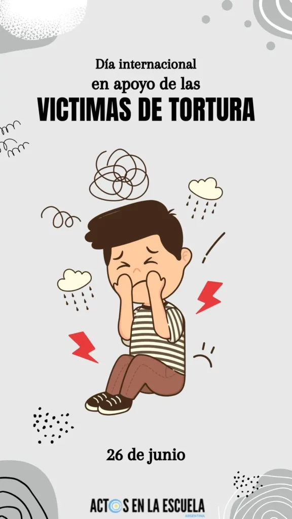 día internacional en apoyo de las víctimas de la tortura