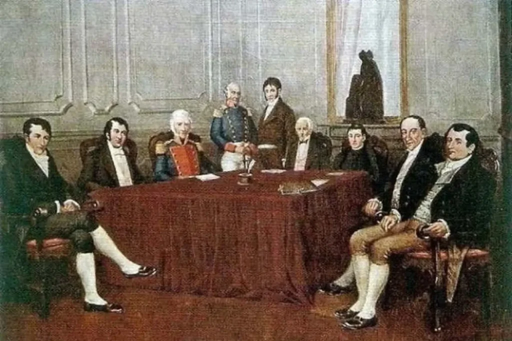 Obra de gobierno de la primera junta