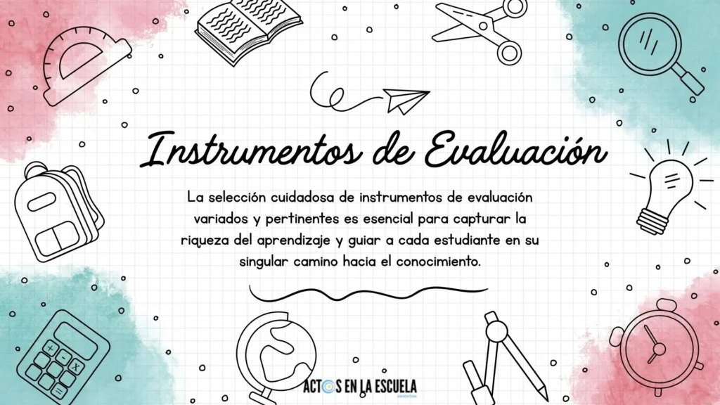 instrumentos de evaluación