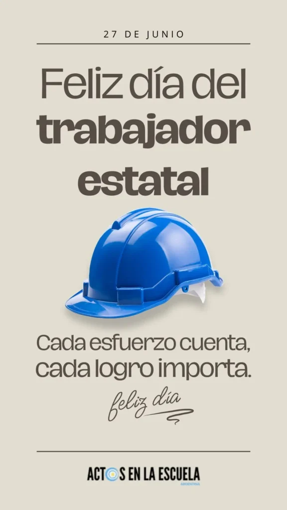 Dia del Trabajador del Estado