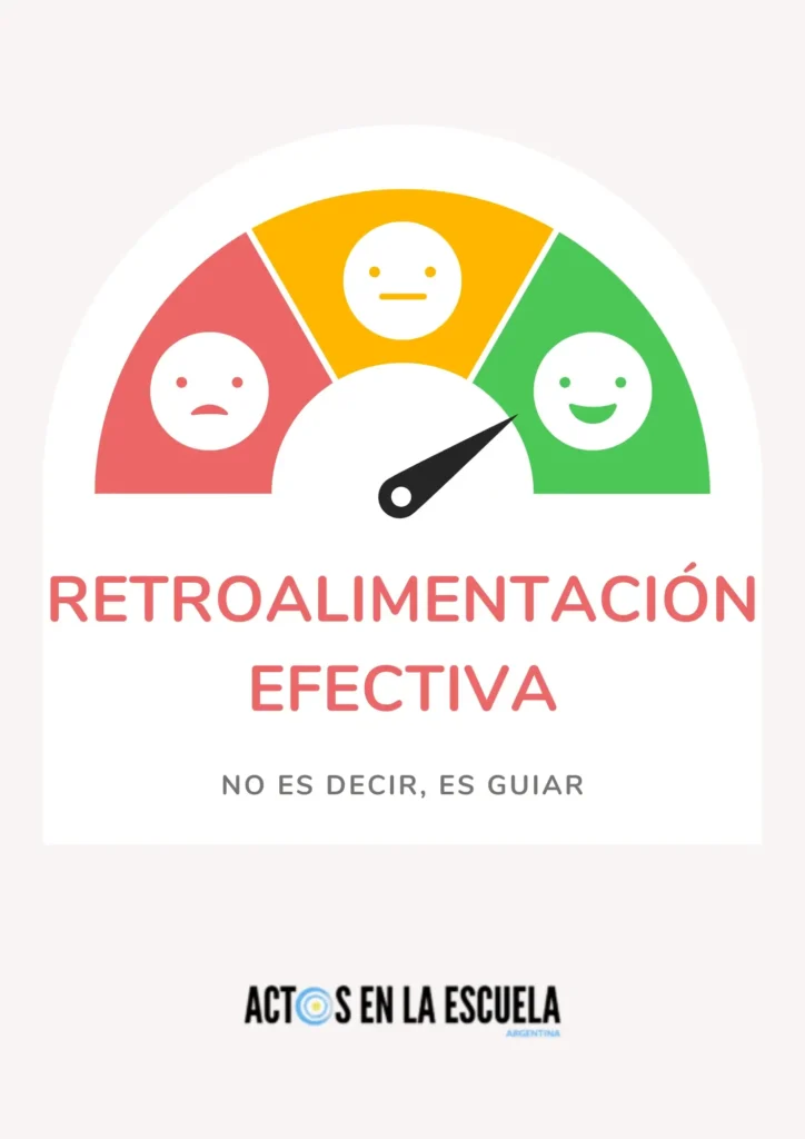 Ejemplos de retroalimentación