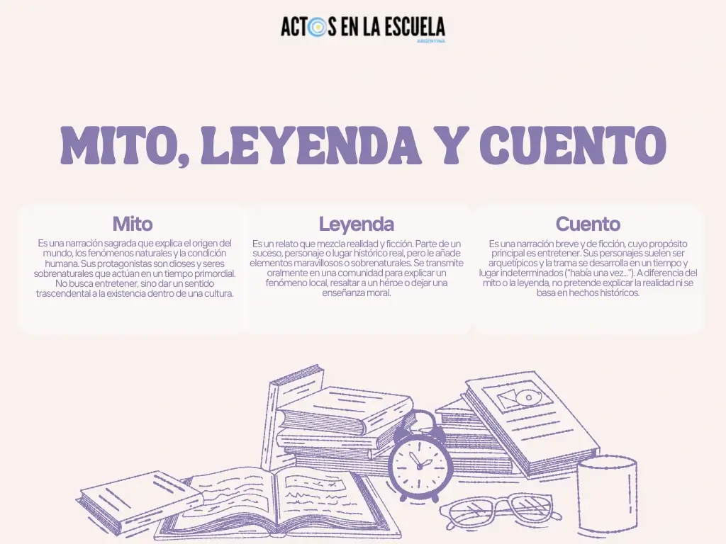 Ejemplos de mitos y leyendas