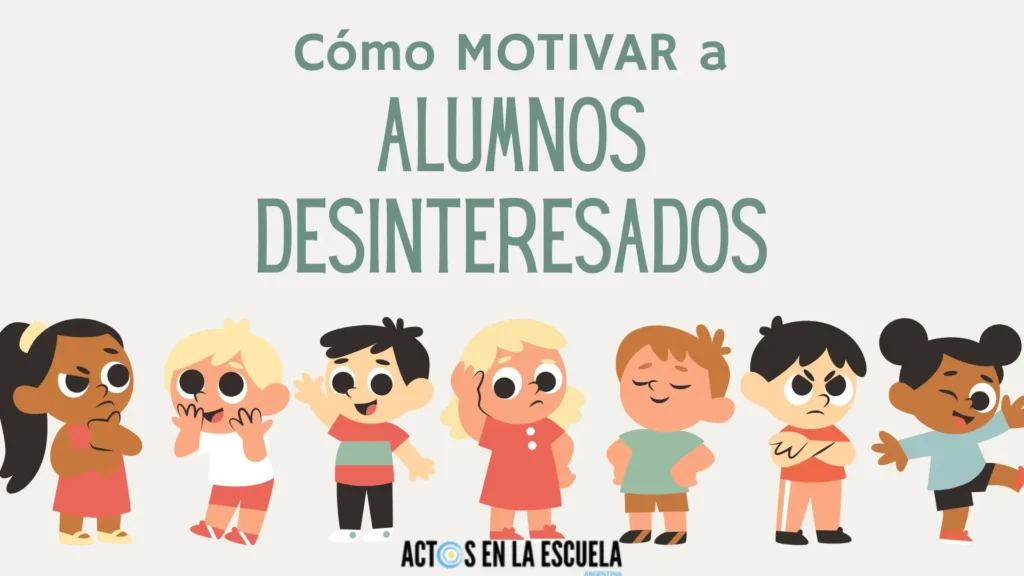 Motivar a estudiantes desinteresados