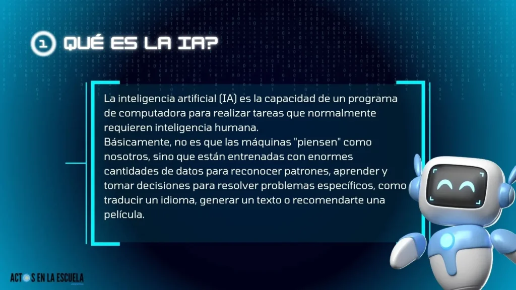 IA en la escuela