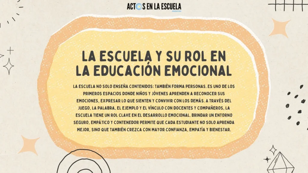 Rol del docente como modelo emocional