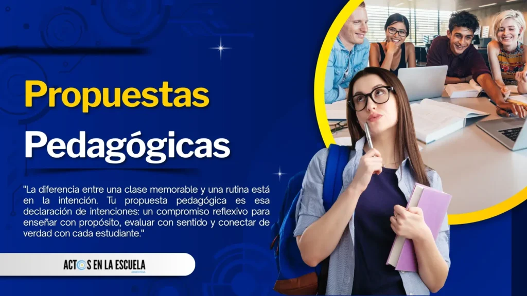 Cómo hacer una propuesta pedagógica