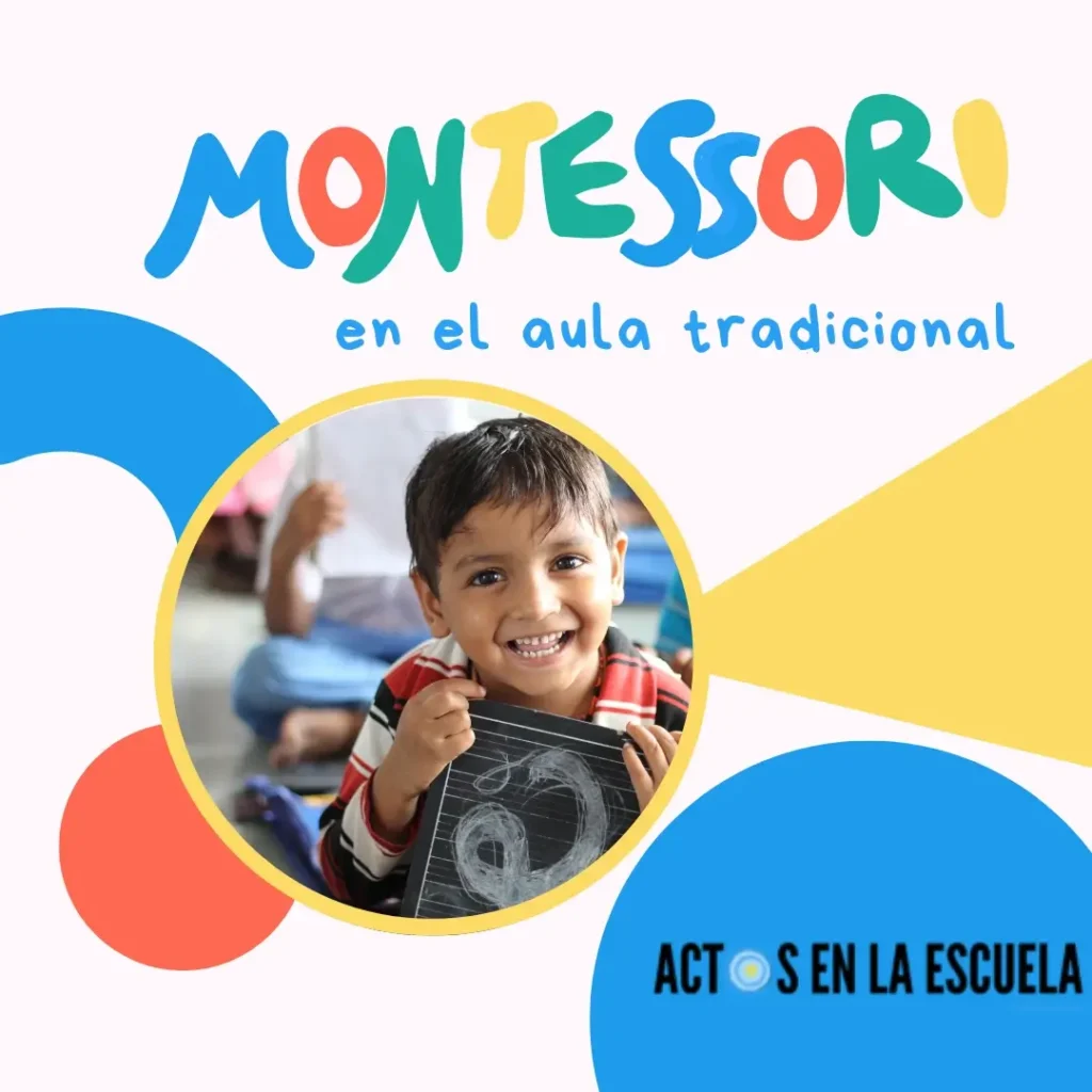 cómo aplicar Montessori sin materiales