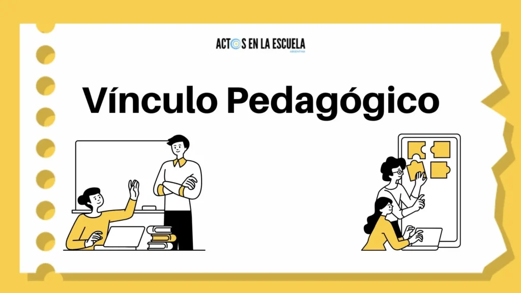 el vínculo pedagógico