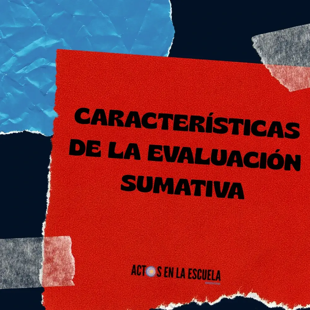 evaluación sumativa