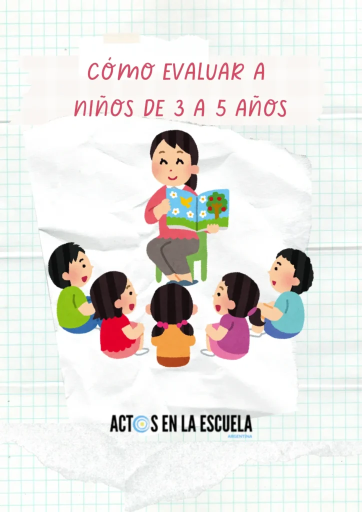 cómo evaluar a niños de 3 a 5 años