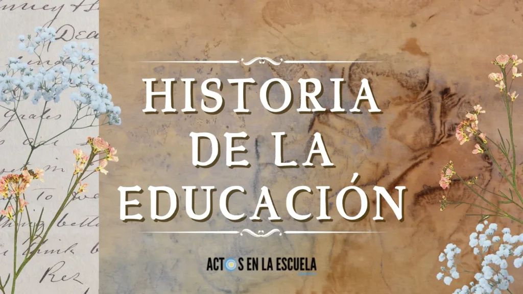 Historia de la educación
