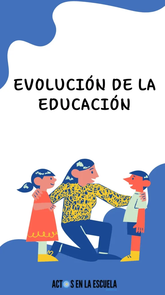 evolución de la educación