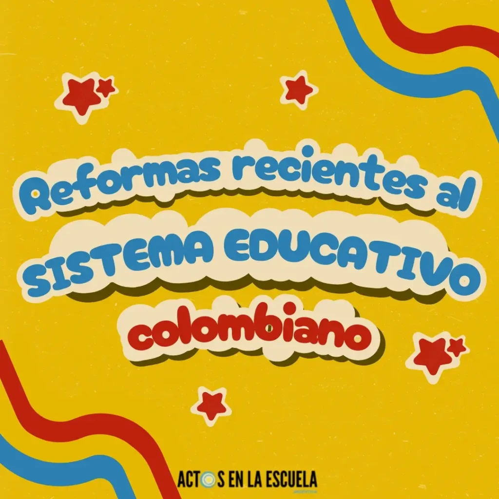 leyes educativas en Colombia