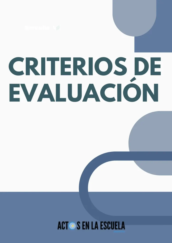 criterios e indicadores de evaluación