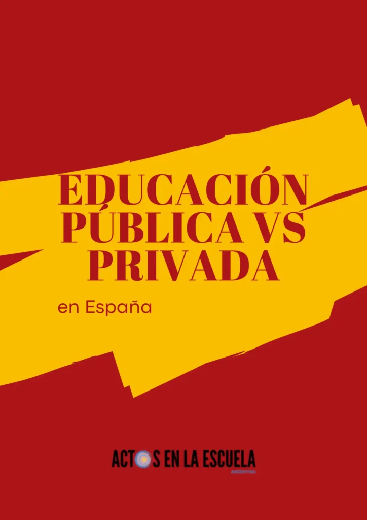 educación pública vs privada en España