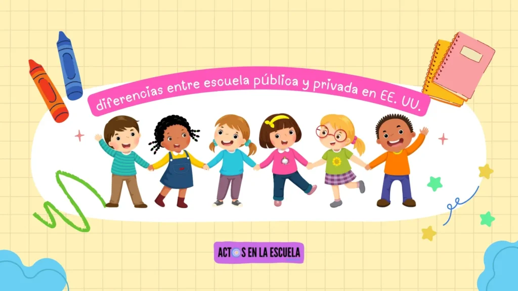 diferencias entre escuela pública y privada en EE. UU.