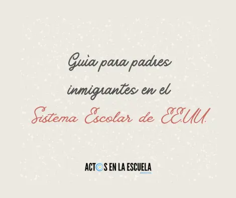 glosario del sistema escolar de ee.uu.