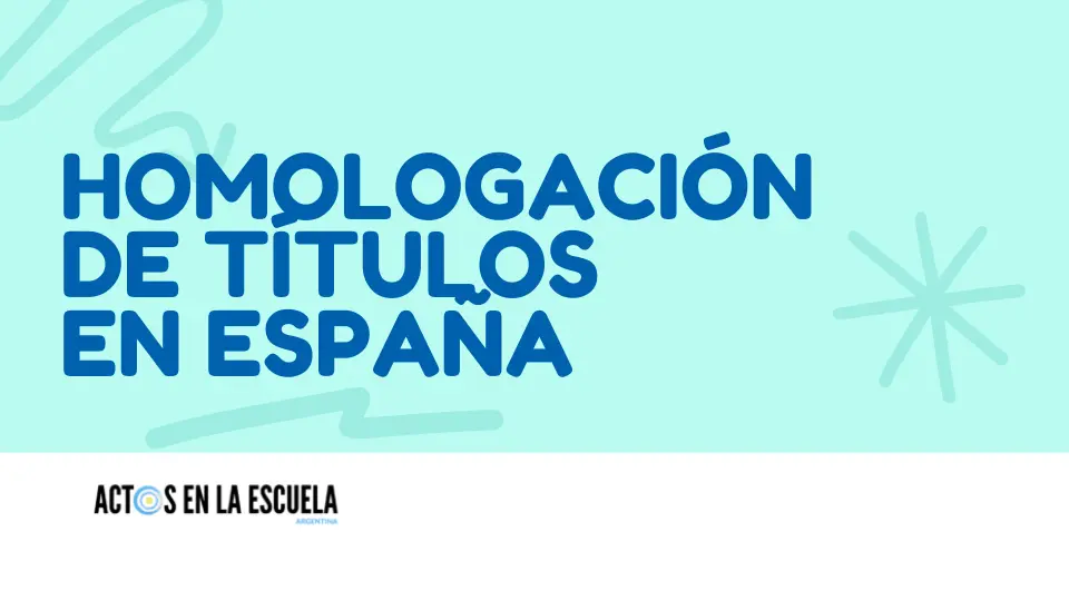 requisitos para la homologación de títulos en España