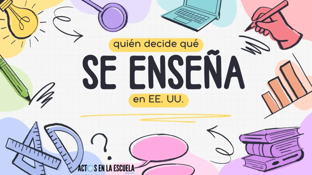 currículo escolar en Estados Unidos