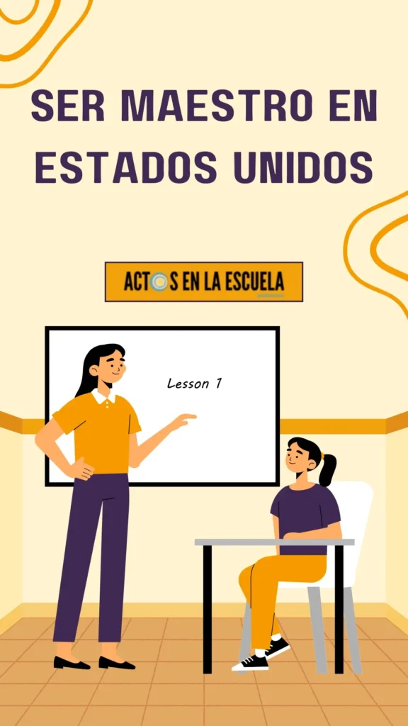 figura del maestro en EE.UU.