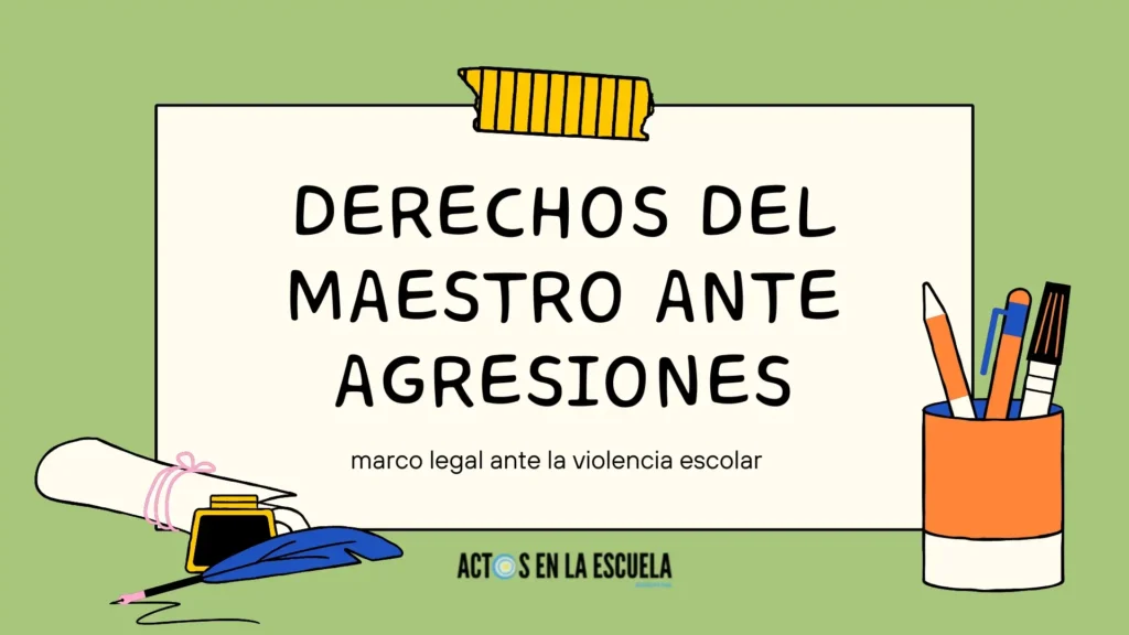 marco legal violencia escolar