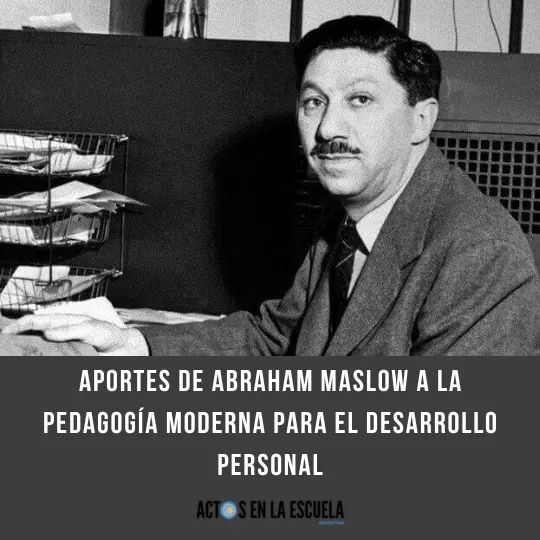 pedagogía de Abraham Maslow