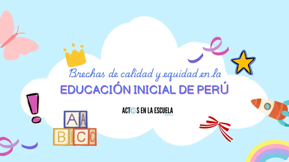 educación inicial en Perú