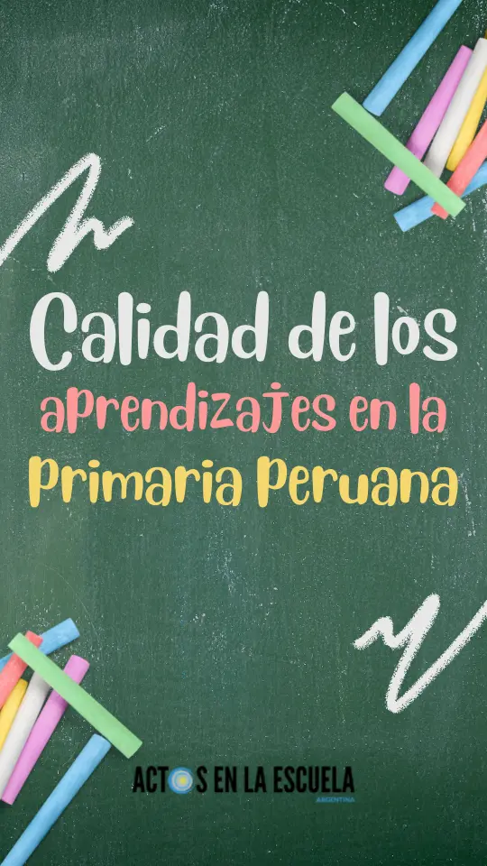educación primaria en Perú