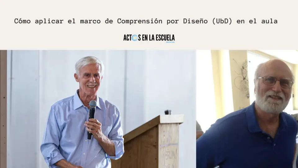 Pedagogía de Wiggins y McTighe