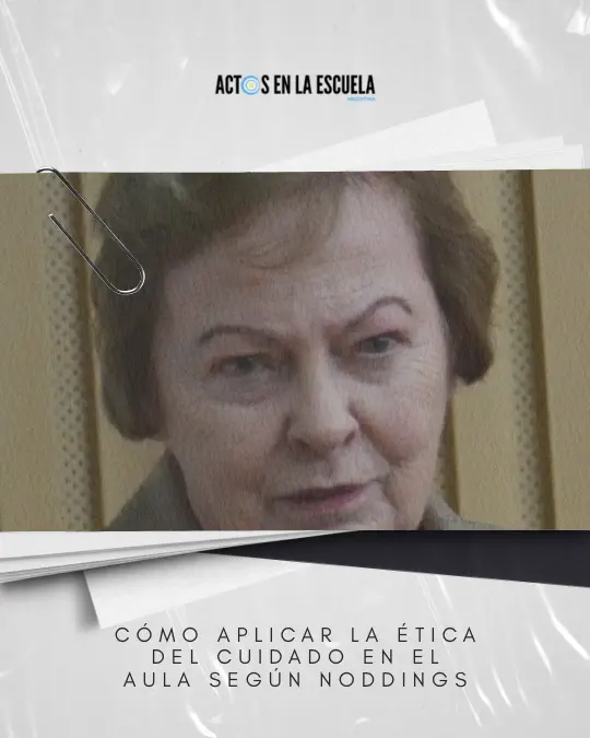 ética del cuidado de Nel Noddings