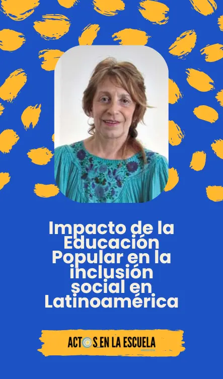Sirvent y la educación popular en Argentina