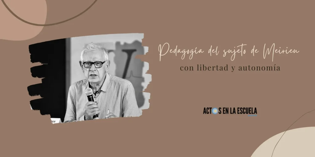 Pedagogía de Meirieu