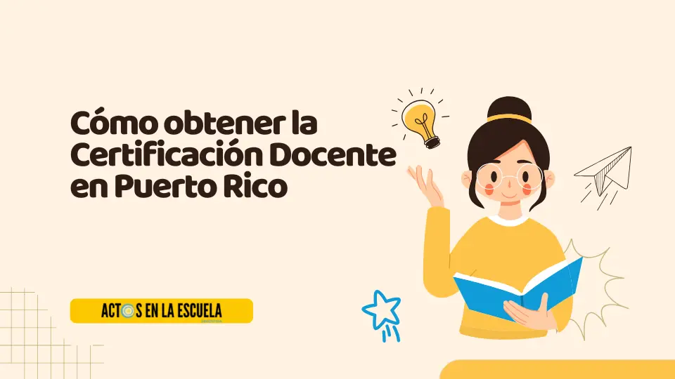 carrera docente en Puerto Rico