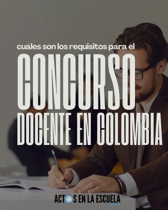 concurso docente en Colombia