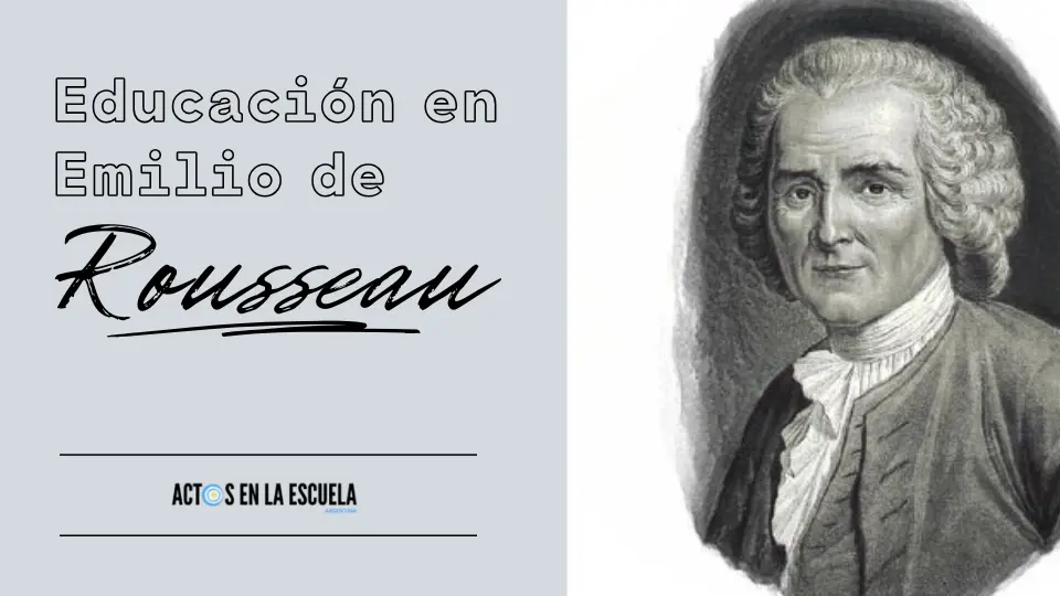 principios de la educación natural según Rousseau