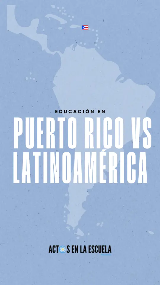 comparativa del sistema educativo puertorriqueño con países latinos