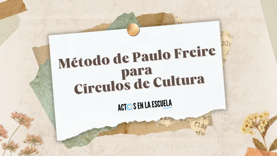 cómo organizar un círculo de cultura