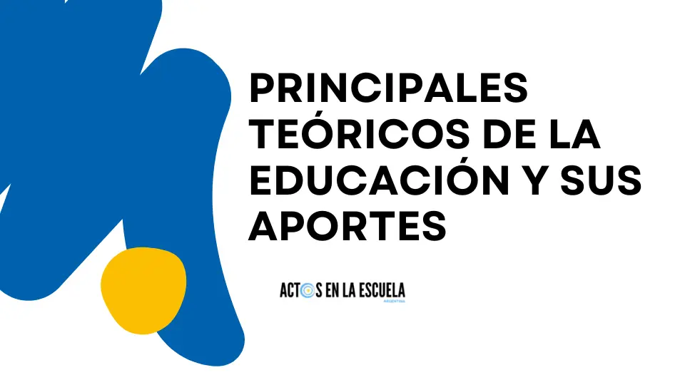 autores de la pedagogía