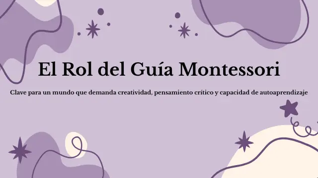 diferencias entre el guía Montessori y profesor convencional