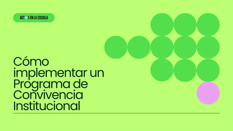 clima escolar y convivencia