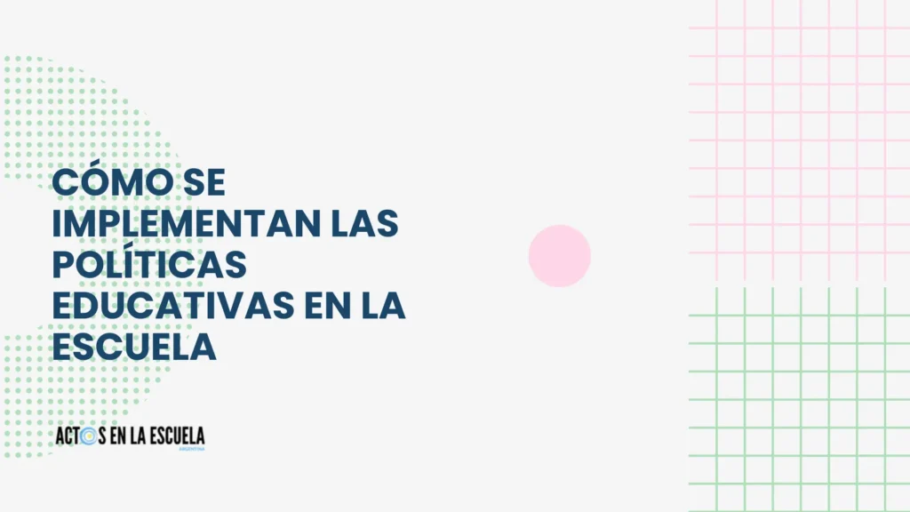 políticas educativas