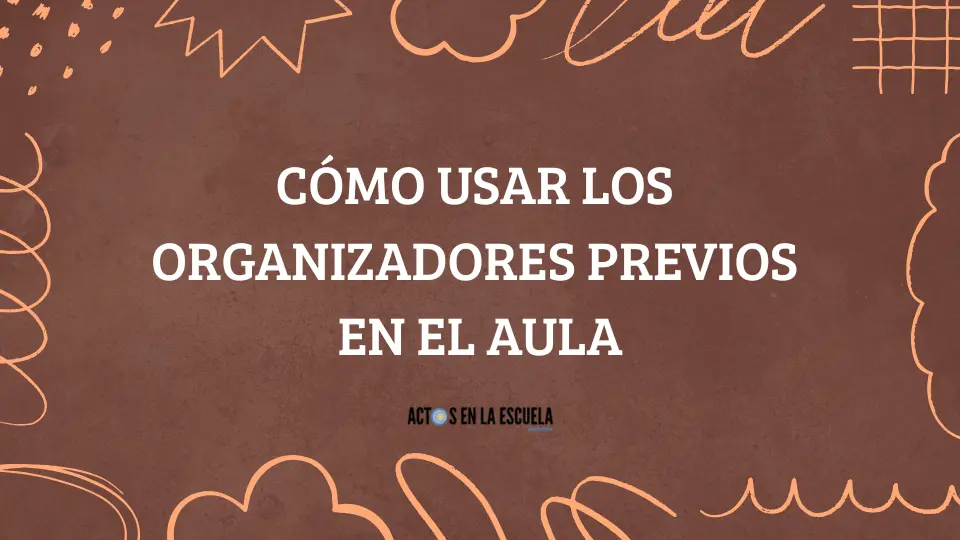 organizadores previos
