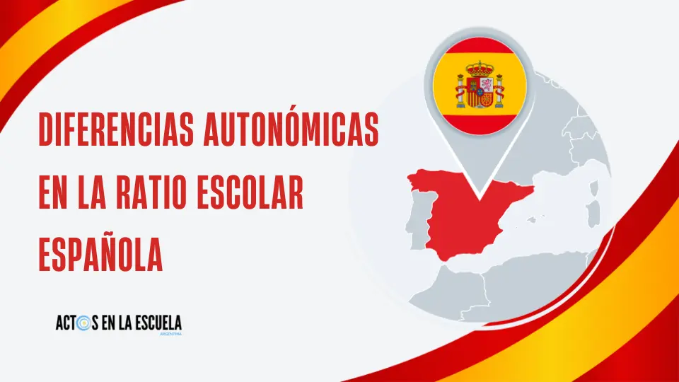 ratio de alumnos por aula en España