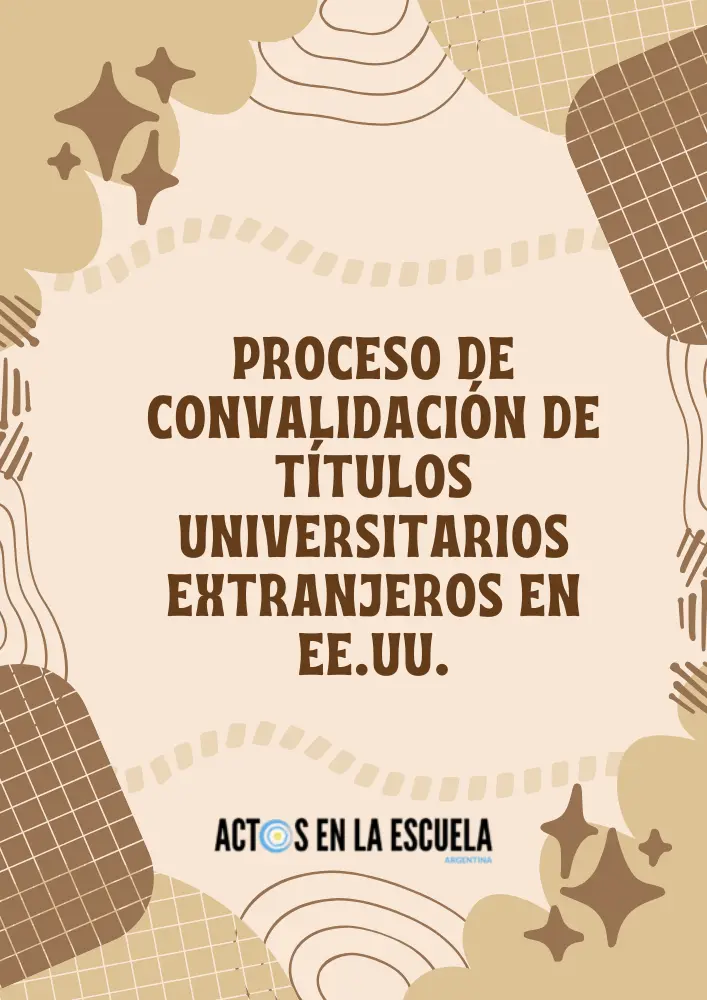 validar un título docente en Estados Unidos