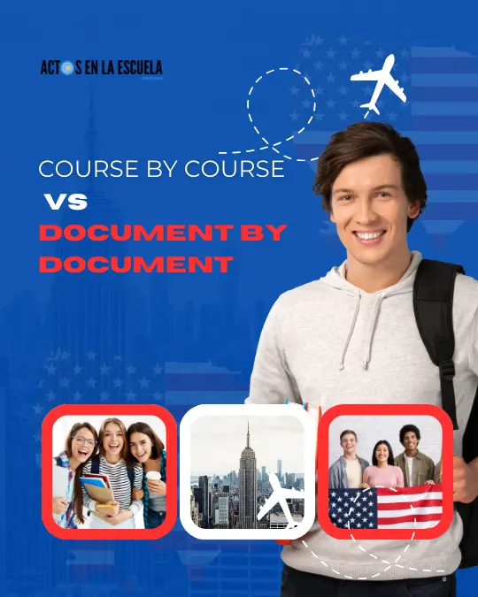 evaluación course by course