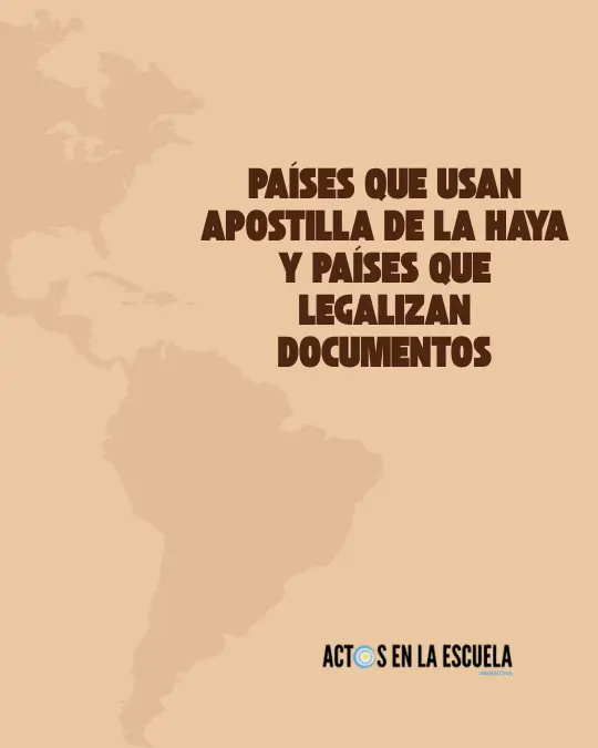apostillar documentos por país