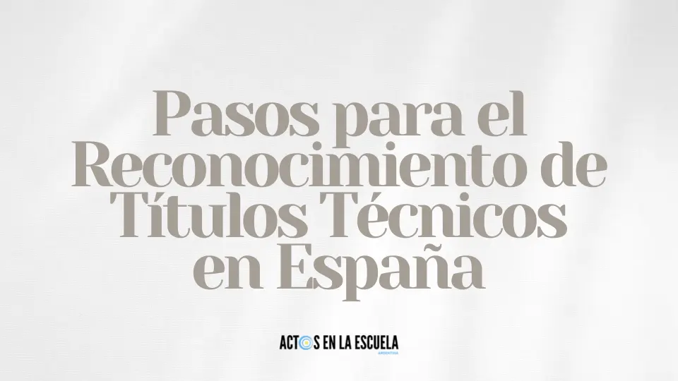 homologar FP en España