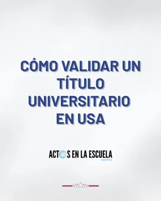 evaluación de credenciales para EE. UU.